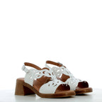 Hodea Lucrezia White Sandals