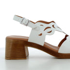 Hodea Lucrezia White Sandals