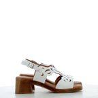 Hodea Lucrezia White Sandals