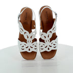 Hodea Lucrezia White Sandals