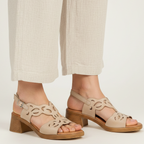 Hodea Lucrezia Sandals Beige