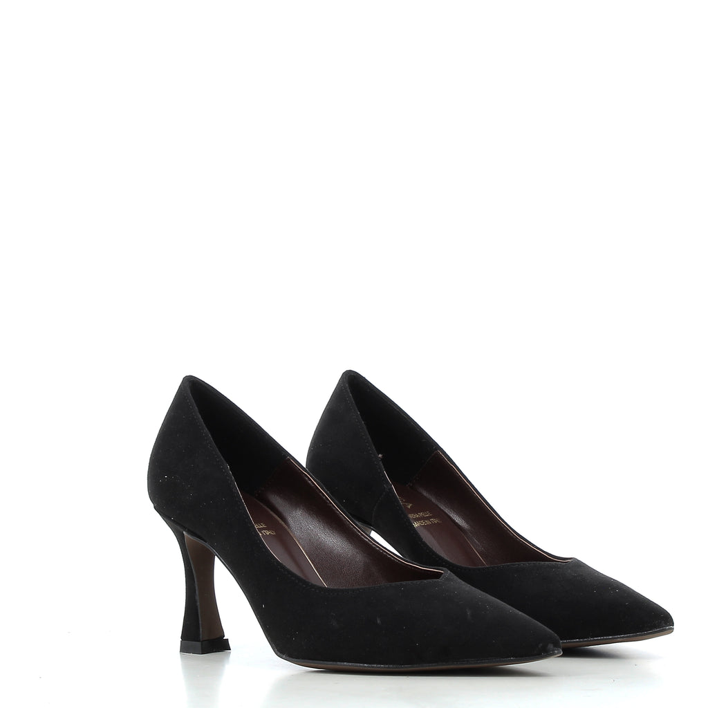Hodea Decollete Suede Paola Nero