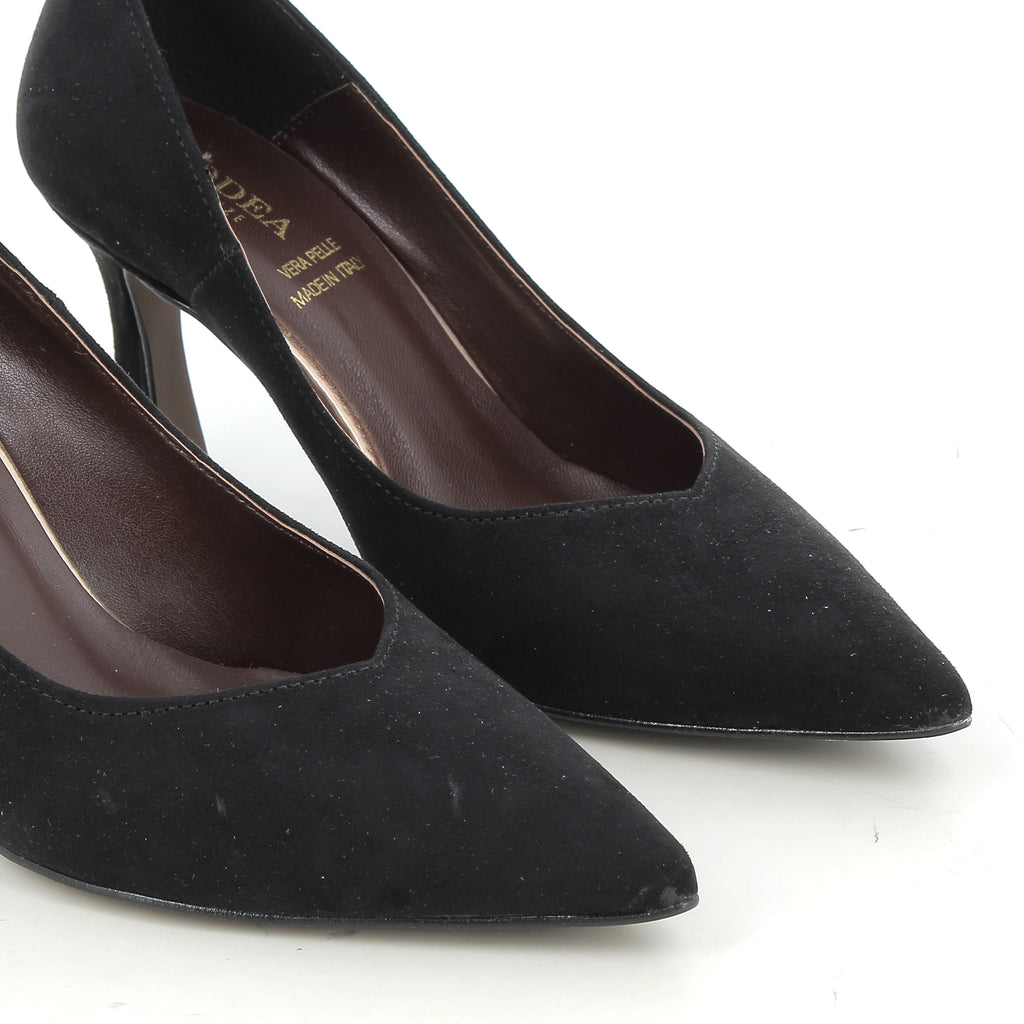 Hodea Decollete Suede Paola Nero