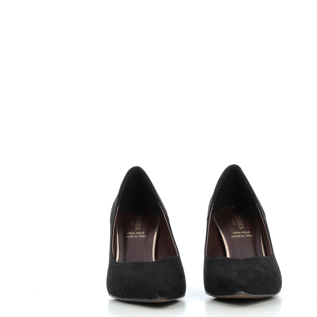 Hodea Decollete Suede Paola Nero