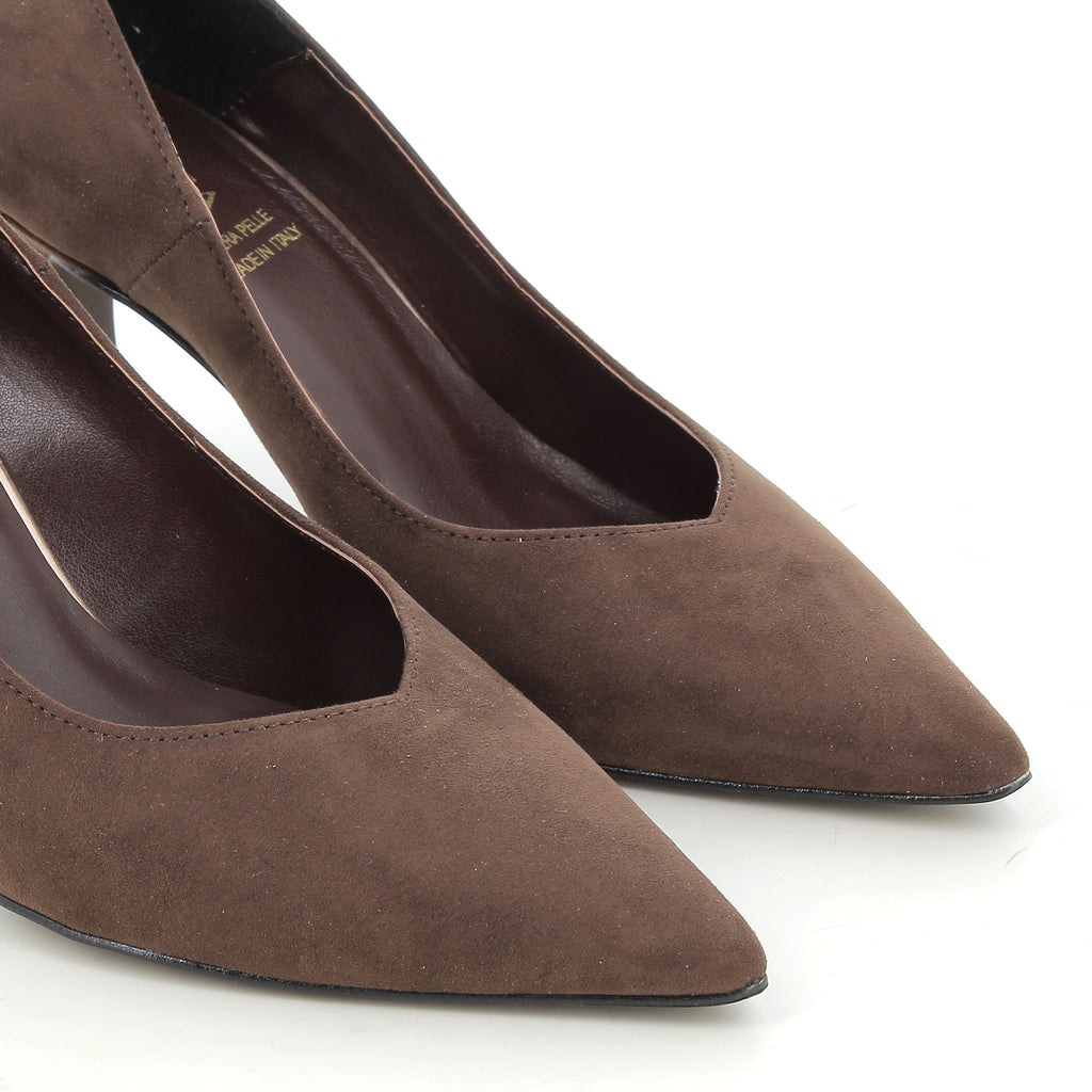 Hodea Decollete Suede Paola Moro