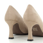 Hodea Decollete Suede Paola Taupe