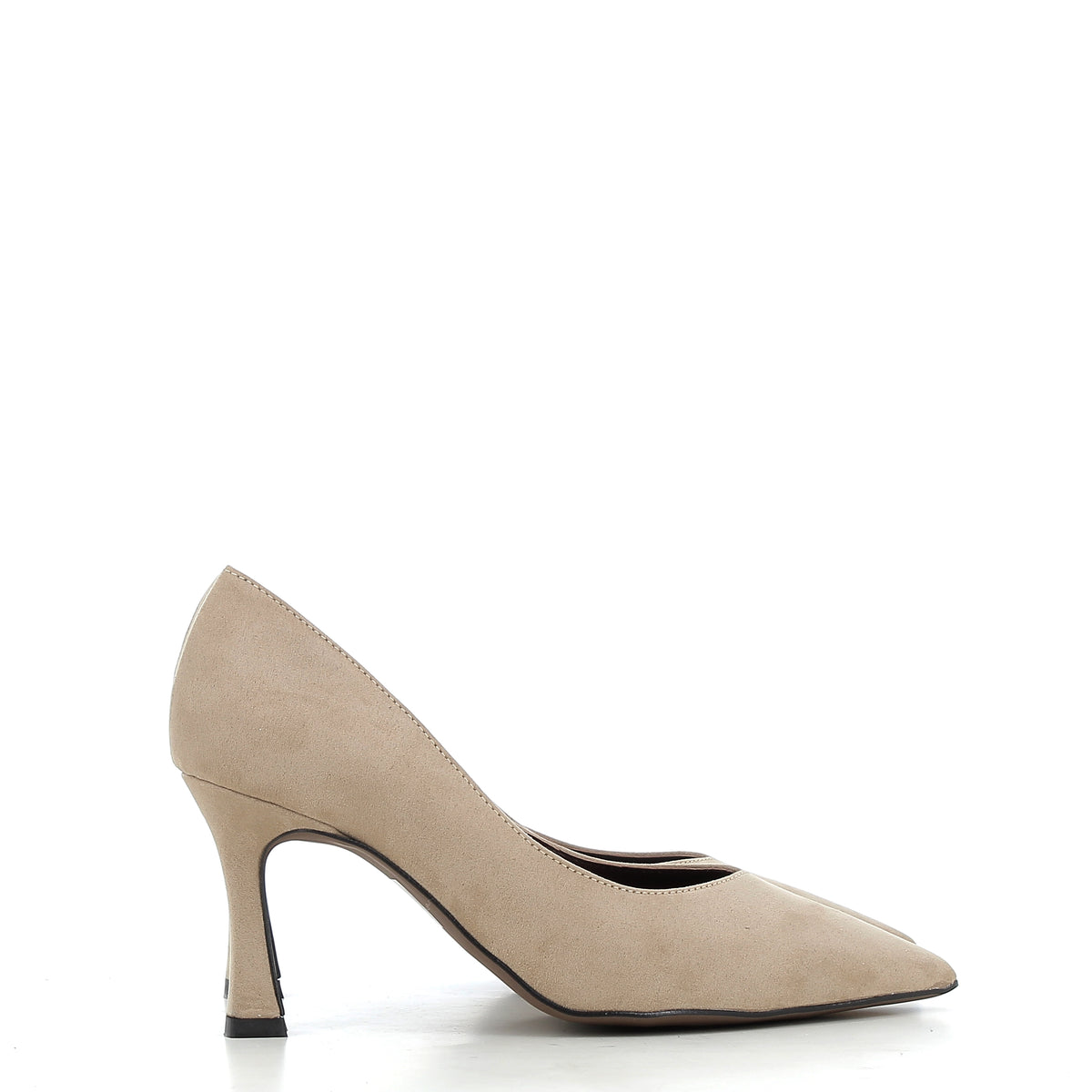 Hodea Decollete Suede Paola Taupe