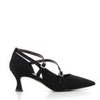 Hodea Decollete Suede Valentina Nero