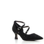 Hodea Decollete Suede Valentina Nero
