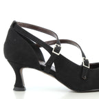Hodea Decollete Suede Valentina Nero