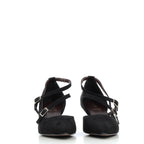 Hodea Decollete Suede Valentina Nero
