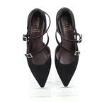Hodea Decollete Suede Valentina Nero