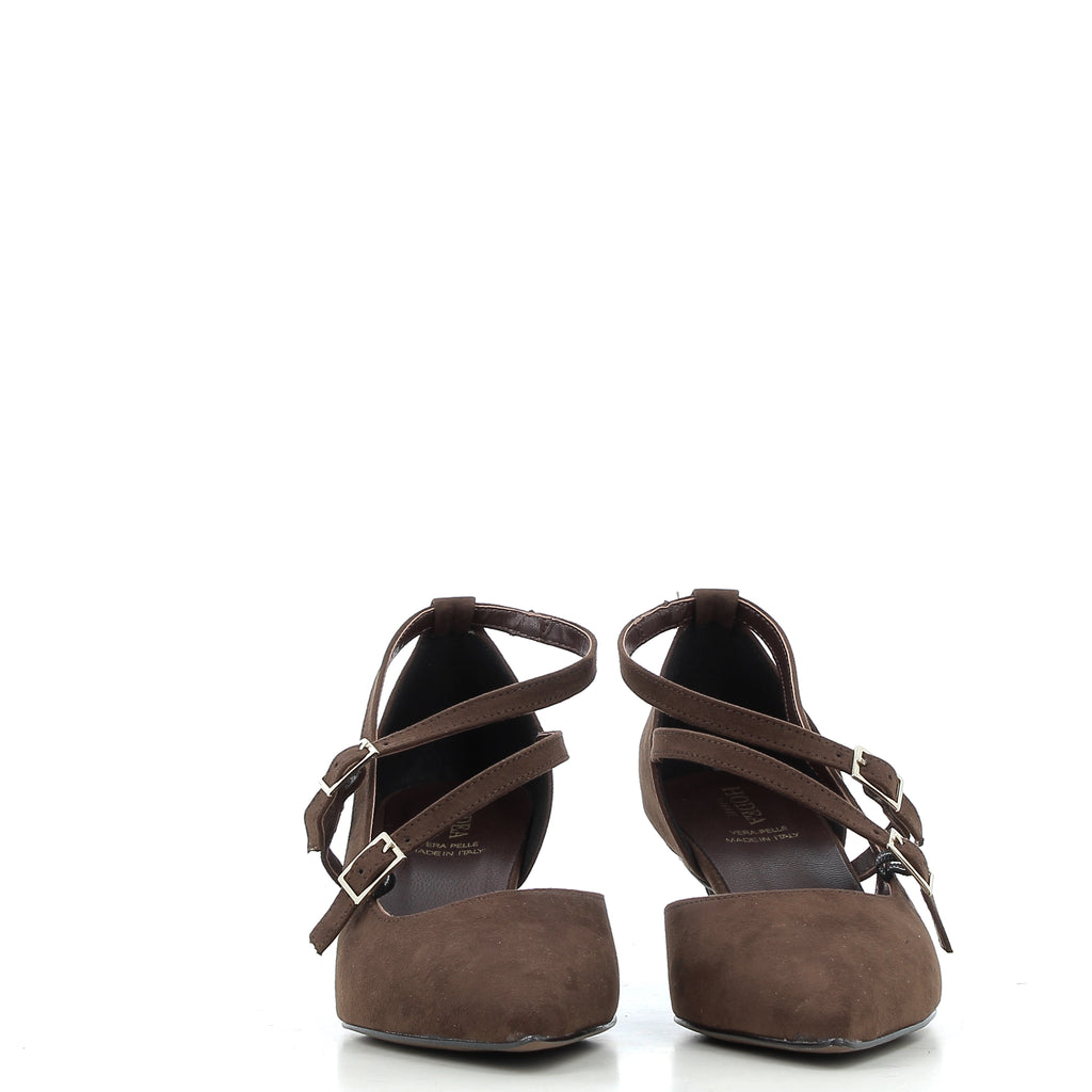 Hodea Decollete Suede Valentina Testa Di Moro