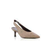 Hodea Slingback Suede Daniela Taupe