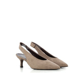 Hodea Slingback Suede Daniela Taupe
