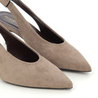 Hodea Slingback Suede Daniela Taupe