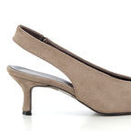 Hodea Slingback Suede Daniela Taupe