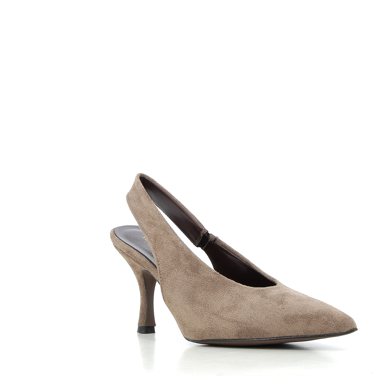 Hodea Slingback Suede Anita Taupe