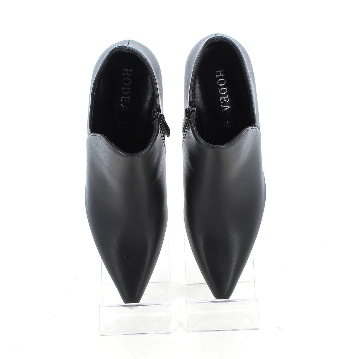 Stivaletti Vittoria Neri a Punta con Tacco 7 cm