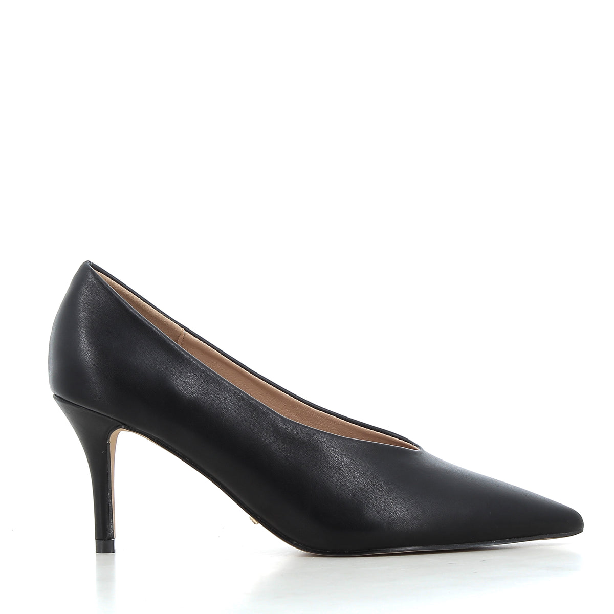 Décolleté Cristina Nere con Scollo a Mandorla e Tacco 8 cm