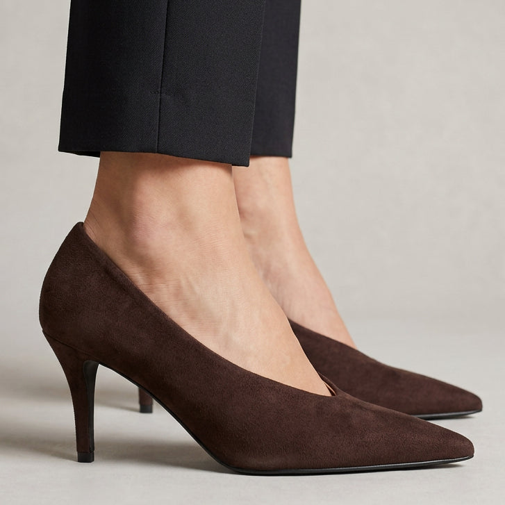 Décolleté Cristina con Scollo a Mandorla e Tacco 8 cm
