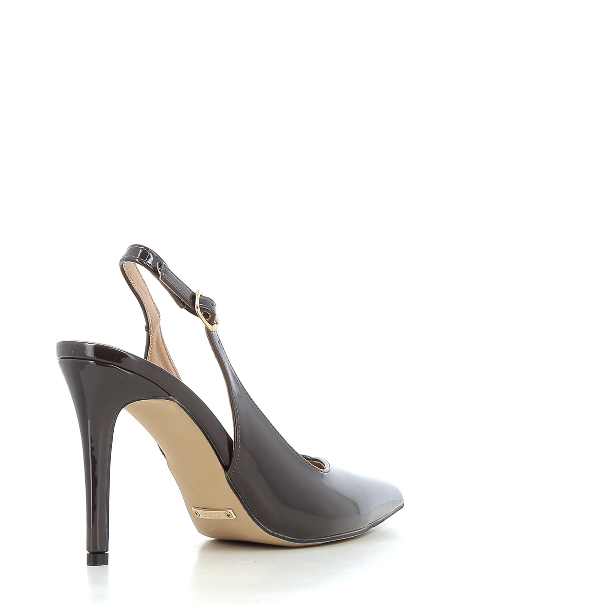Slingback Martina Moro in Vernice con Tacco a Spillo 9 cm