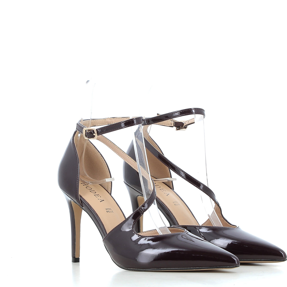 Décolleté Ludovica in Vernice con Tacco 9 cm