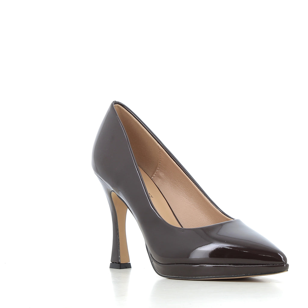 Décolleté Melissa Moro in Vernice con Plateau e Tacco 10 cm