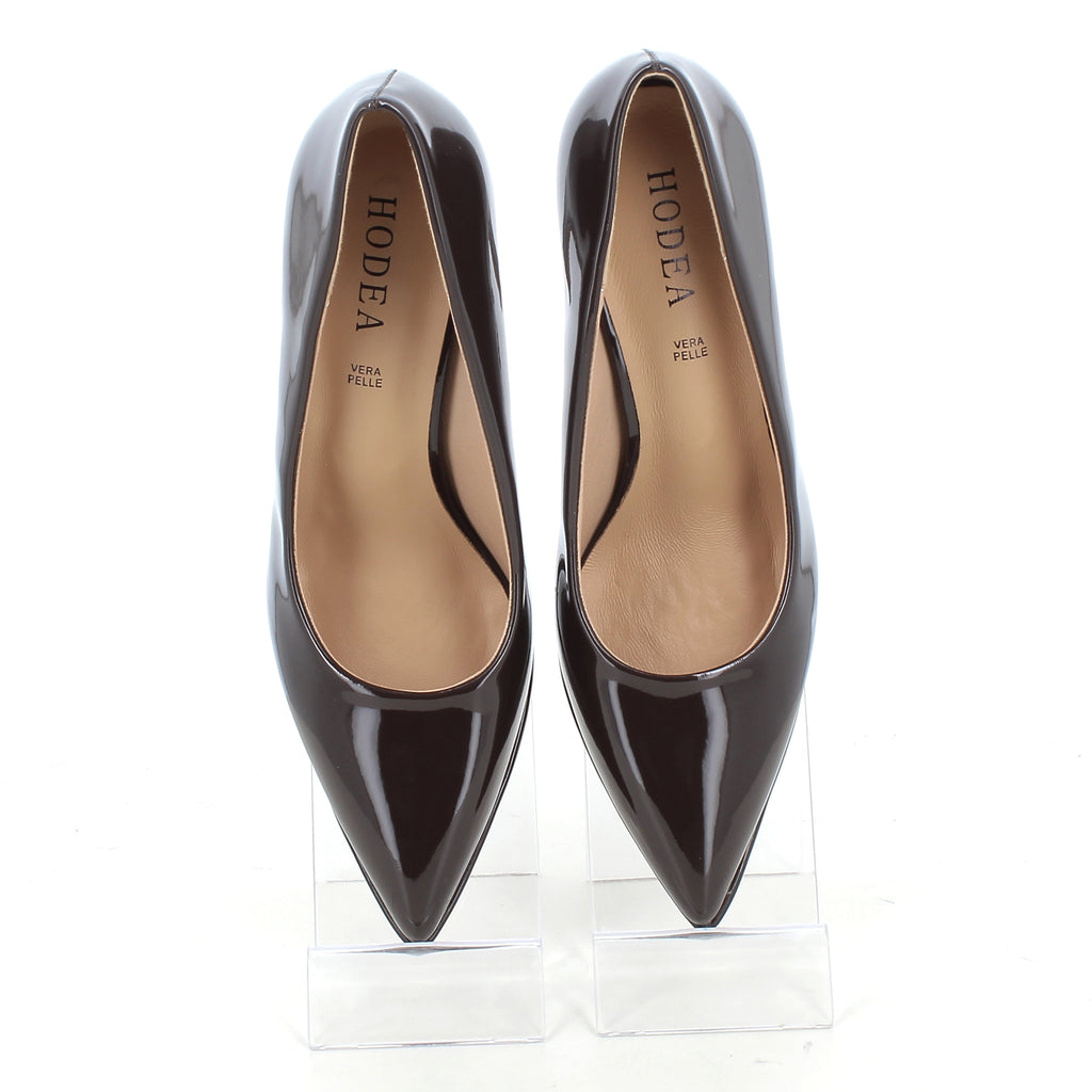 Décolleté Melissa Moro in Vernice con Plateau e Tacco 10 cm