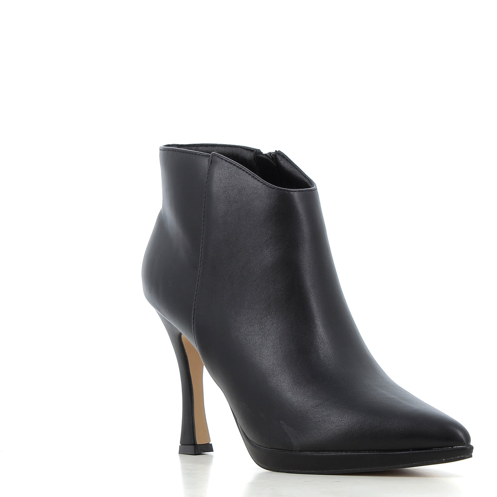 Stivaletti Alessia Neri con Plateau e Tacco 10 cm