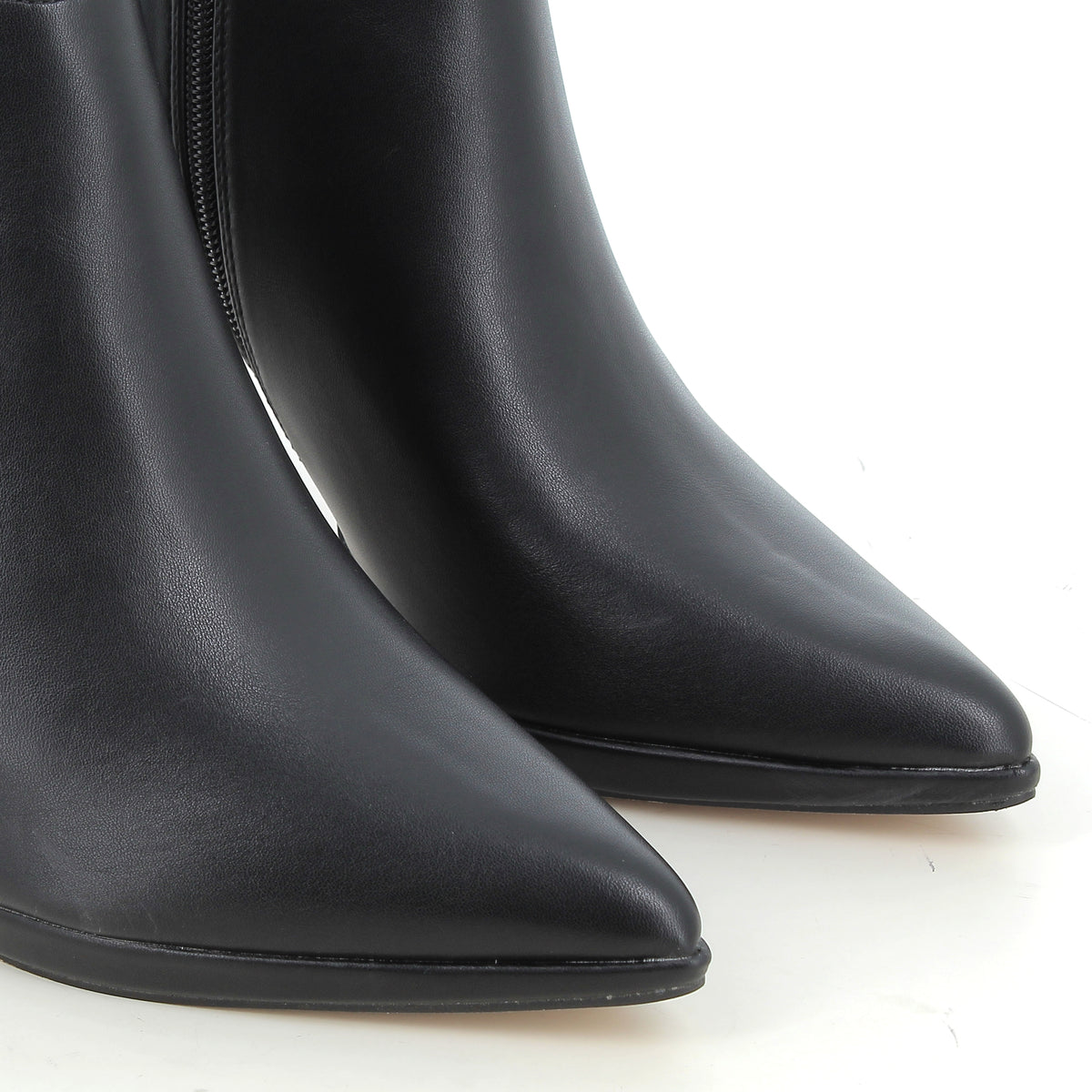 Stivaletti Alessia Neri con Plateau e Tacco 10 cm