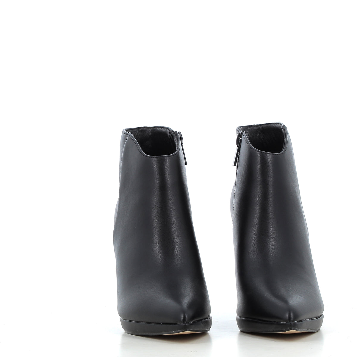 Stivaletti Alessia Neri con Plateau e Tacco 10 cm