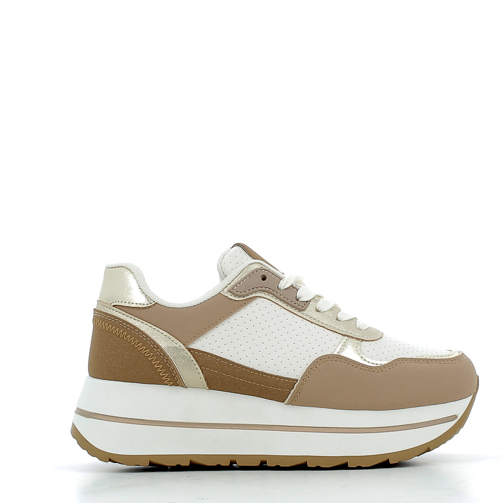 Sneakersy Hodea Emma Beżowe