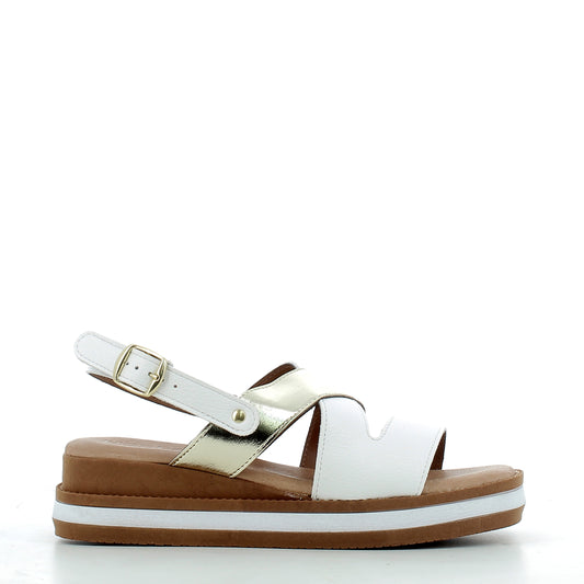 Scarpe Hodea donna LM 1205P24 BIANCO PLATINO
