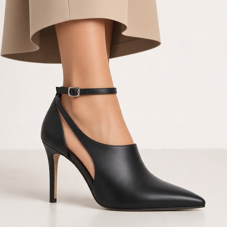 Décolleté Camilla con Cinturino e Tacco a Spillo 9 cm